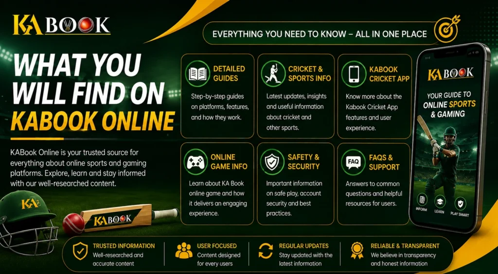What You Will Find on KABook Online​