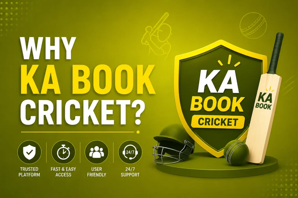 Why KA book cricket?